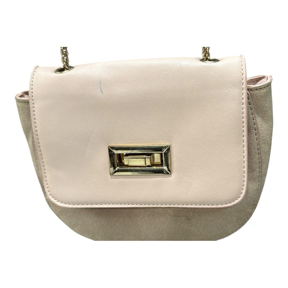 Source Unknown Beige And Black Tote Euc - image 8